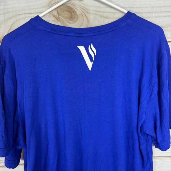 Vaporesso Logo Blue Short Sleeve Crew Neck T-Shirt Size XL - Picture 4 of 5